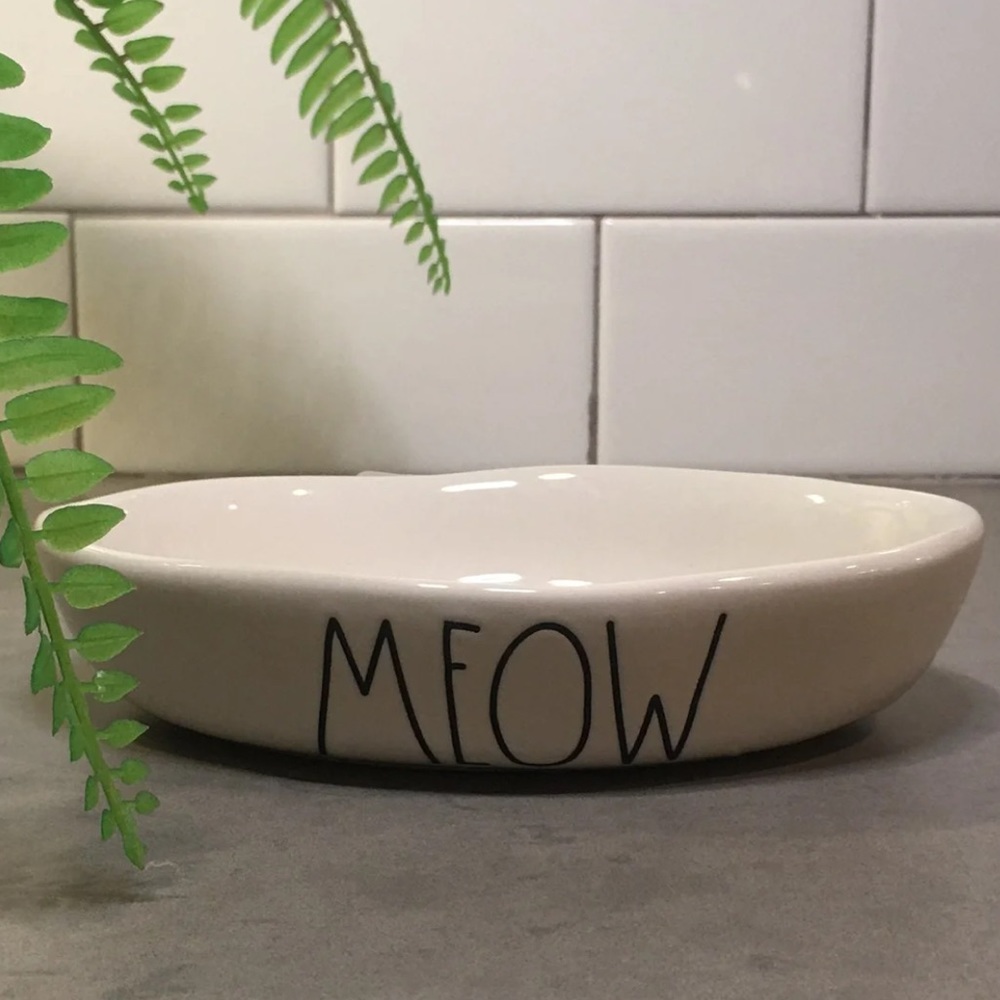 Rae Dunn MEOW Pet Dish